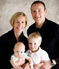 Dr. Zach Mellion and Family